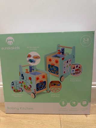 Andador Cocina Madera Infantil