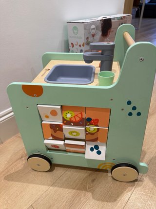 Andador Cocina Madera Infantil