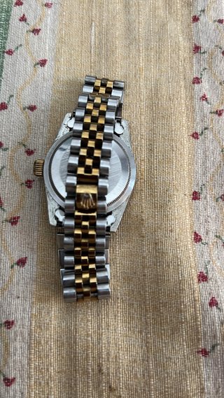 Reloj Rolex Oro y Plata