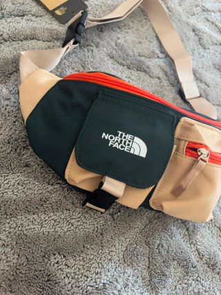 Riñonera The North Face Beige y Verde