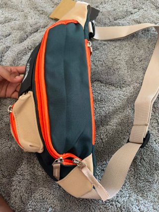 Riñonera The North Face Beige y Verde