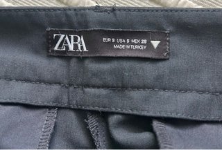 Pantalón de vestir grafito con pinzas