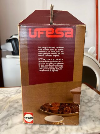 Cafetera Espresso UFESA Vintage Mod. 200