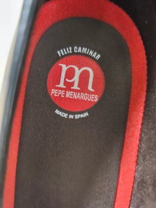 Zapatos Pepe Menargues T.40 Negros