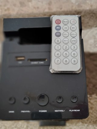 Torre de sonido INNOVA negra