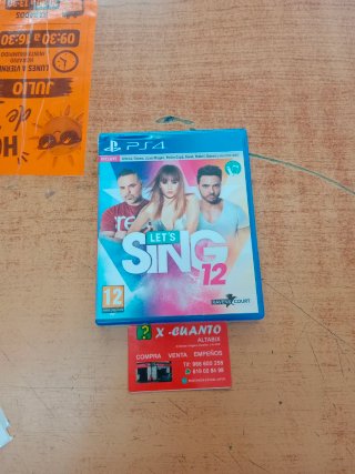 JUEGO PS4 LET'S SING 12