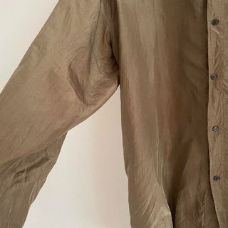 Camisa oversize seda vintage STOCK OPTIONS L/XL