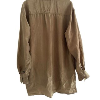 Camisa oversize seda vintage STOCK OPTIONS L/XL