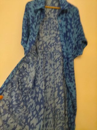 Vestido de verano azul  muy fresquito,