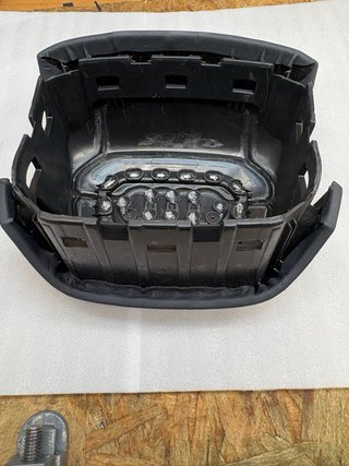 Copri airbag Audi in pelle