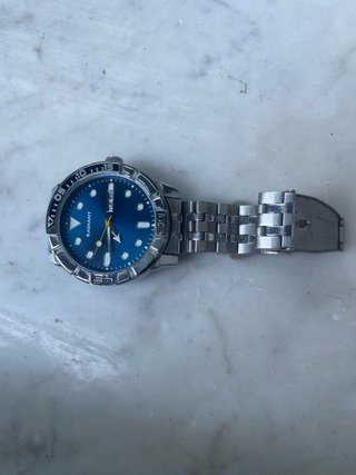 Reloj Radiant Azul y Plateado