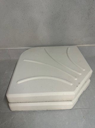 2 Bases Parasol Hormigón 25kg