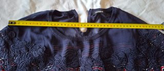 Jersey Desigual Ondas Azul y Rojo