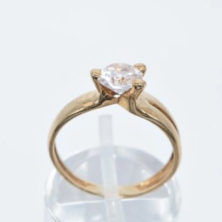 Anillo Oro 18k Solitario