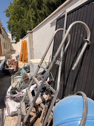 Escalera y agarradera piscina metal acero inoxacer
