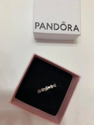 Anillo Pandora Lazos Plata Caja talla 54