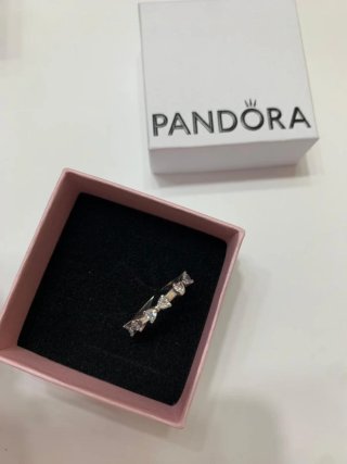 Anillo Pandora Lazos Plata Caja talla 54