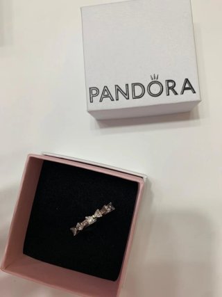 Anillo Pandora Lazos Plata Caja talla 54