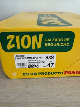 Zapatos de seguridad de piel y puntera reforzada