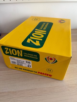 Zapatos de seguridad de piel y puntera reforzada