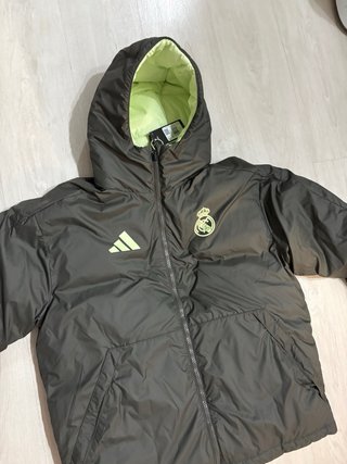 Chaqueta Adidas RMFC Negra y Verde