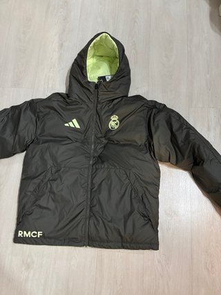 Chaqueta Adidas RMFC Negra y Verde