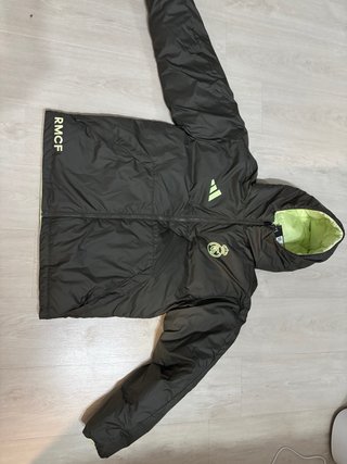 Chaqueta Adidas RMFC Negra y Verde