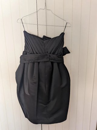 Vestido Mango Negro Fiesta