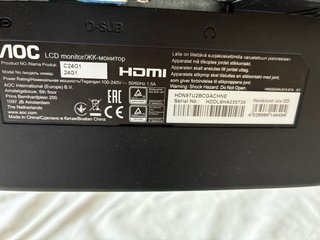 Monitor Gaming AOC C24G1 24 Full HD Curvo