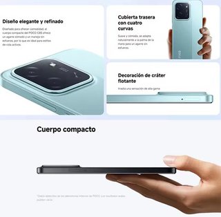 Teléfono Móvil POCO C85 Negro Precintado