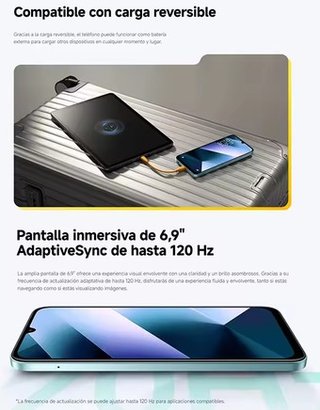 Teléfono Móvil POCO C85 Negro Precintado