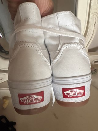 Botas Vans Blancas Talla 38.5