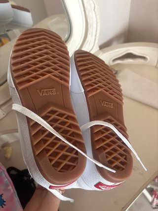 Botas Vans Blancas Talla 38.5