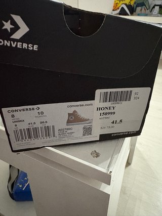 Converse Chuck Taylor Hi Top Mostaza