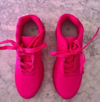 Tenis Deportivos Mujer Rosa Talla 37