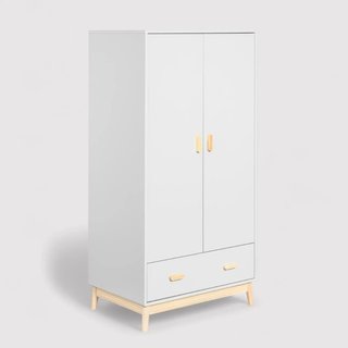 Aegle - Armadio per camerette con 2 ante e 1 cassetto