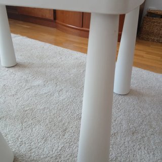 Mesa y Silla Infantil IKEA Blanca