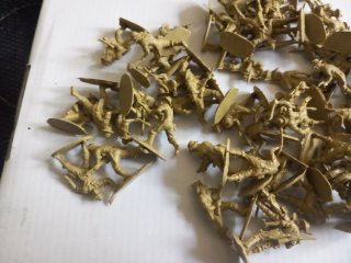 Soldatini Vintage 1/72 in Plastica