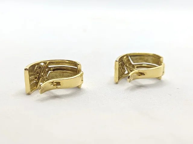 Pendientes Oro 18k Diamantes 5.93g