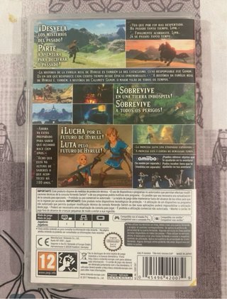 CARATULA - The Legend of Zelda: Breath of the Wild