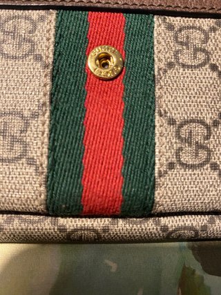 Cover Gucci Monogram con Striscia Web Ophidia