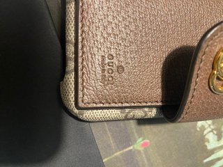 Cover Gucci Monogram con Striscia Web Ophidia
