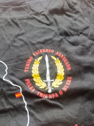 Camiseta Negra GOE Operaciones Especiales