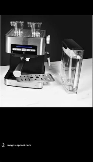 Cafetera Espresso Acero Inoxidable