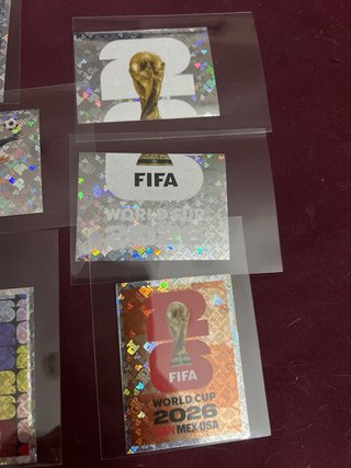 Cromos Mundial 2026 FIFA Panini 1 y 2 hoja complec