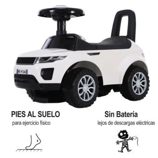 Correpasillos coche infantil blanco