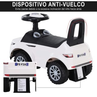 Correpasillos coche infantil blanco