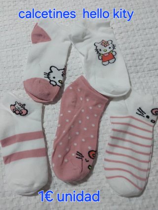 Calcetines Hello Kitty Talla Única