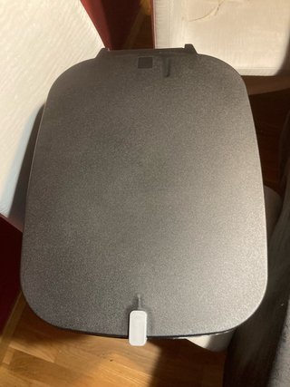 Papelera Chic Bin Negra y Plateada