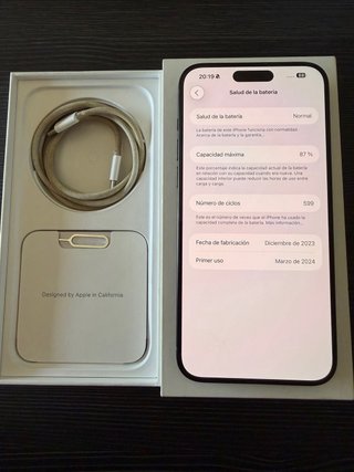 iPhone 15 Pro Max 256GB Negro